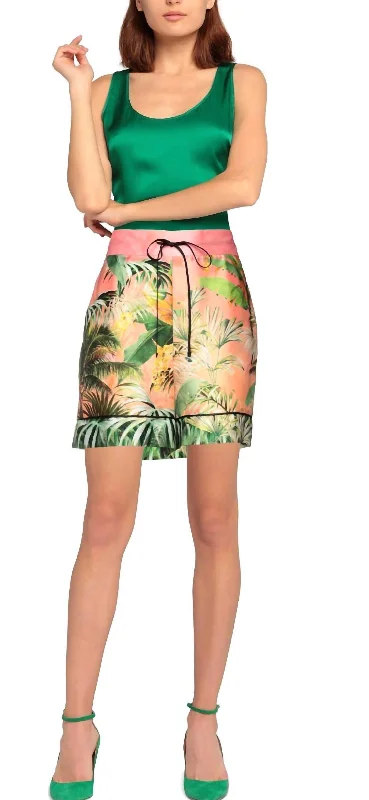 Bermuda Shorts In Coral