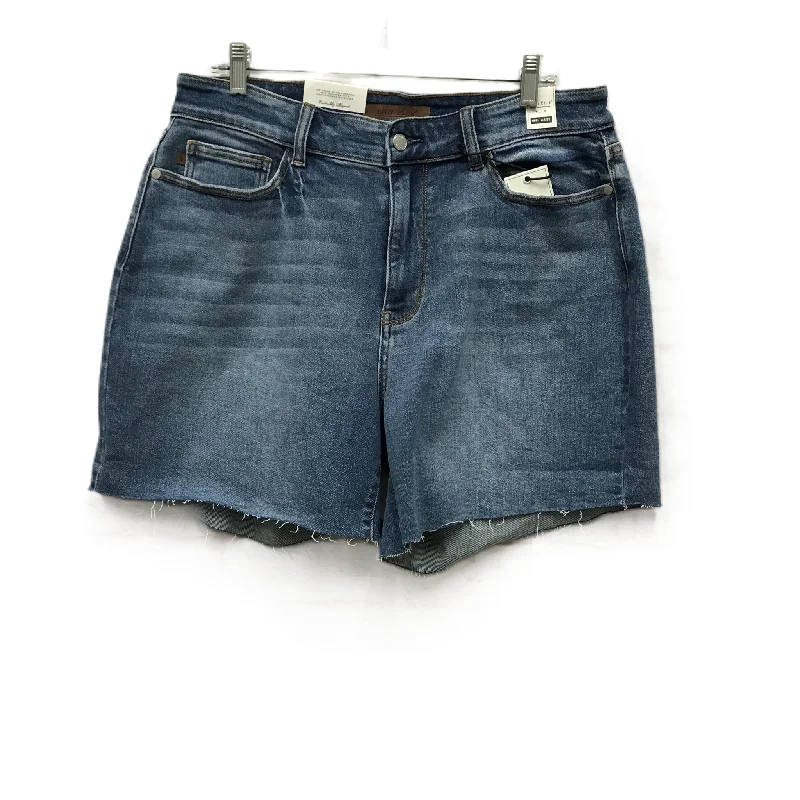 Blue Denim Shorts By Judy Blue, Size: 18